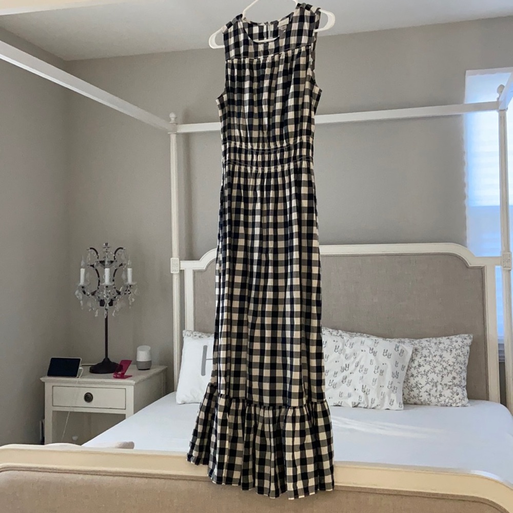 A New Day - Gingham midi dress